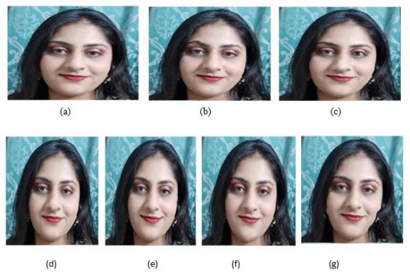 Fig. 8: Existing System (a) Original Image (b) Morphed Image with SSIM=0.73