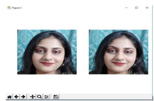 Figure 2: Modeling of the trajectory of the target moving towards the pursuer by the method of parallel approach