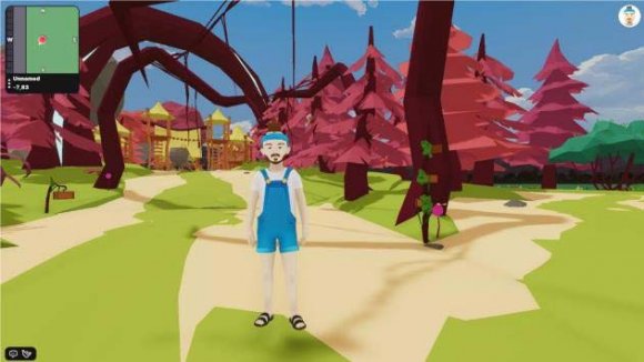 Fig. 1: Decentraland Screenshot (Own Picture)