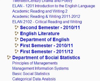 Figure 8 : Evidence for different kinds of hyperlinks