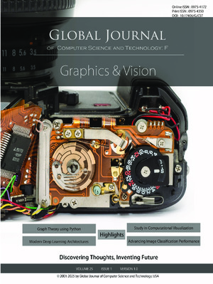 GJCST-F Graphics & Vision: Volume 25 Issue F1